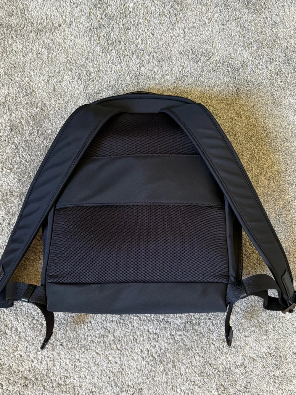 Away Small Zip Backpack in Black
